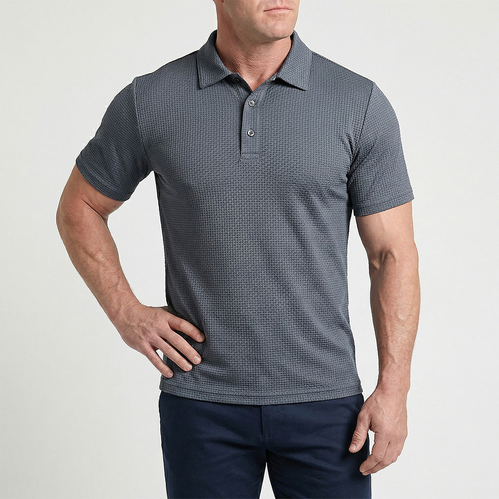 Culture® | Men's Ultra Comfortable Textured Polo Shirt