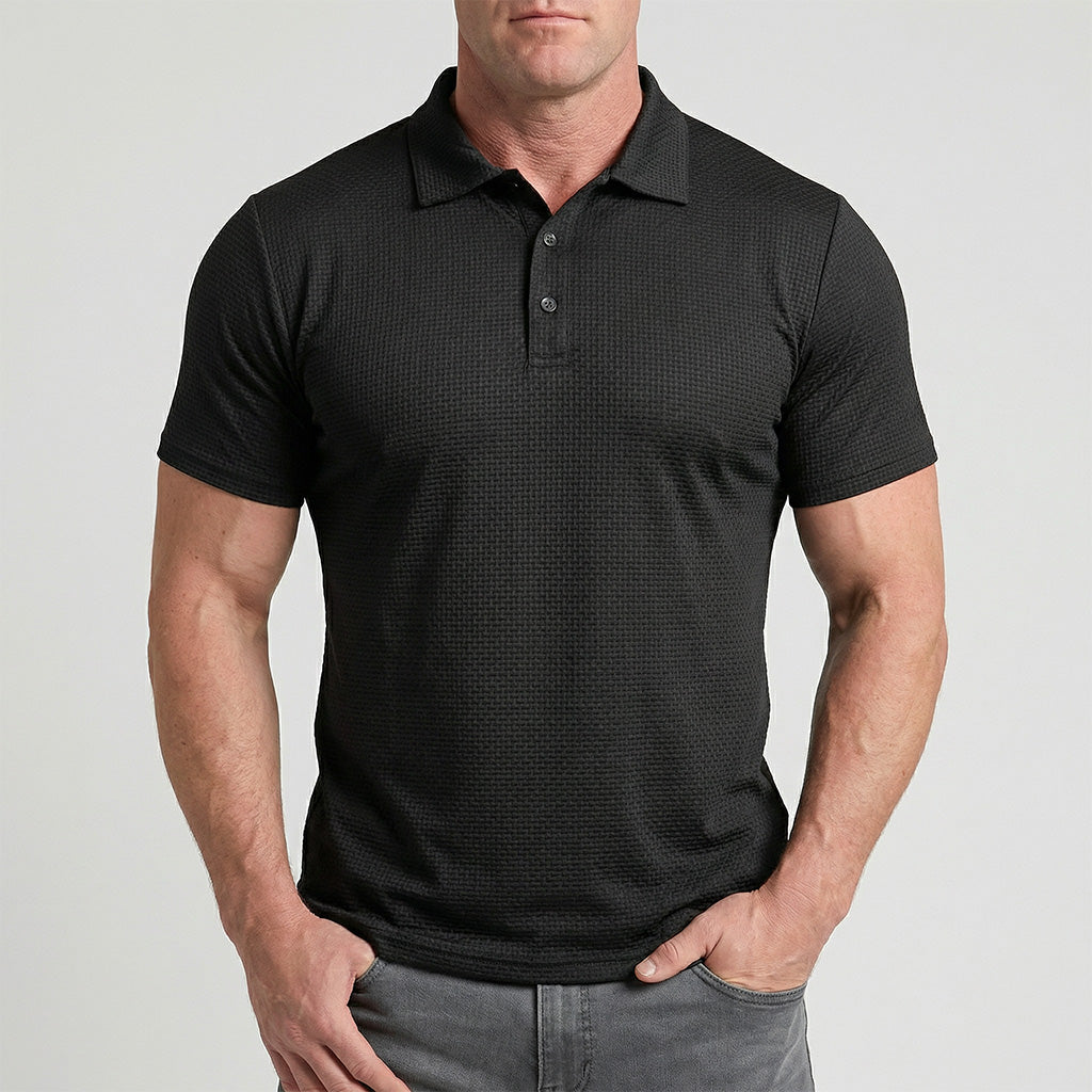Culture® | Men's Ultra Comfortable Textured Polo Shirt