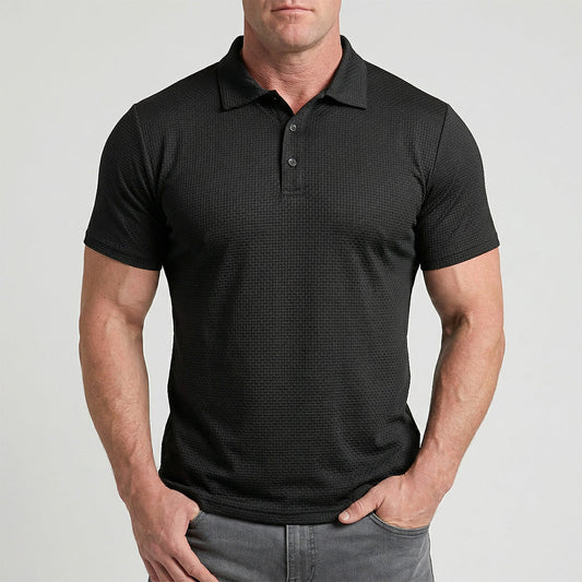 Culture® | Men's Ultra Comfortable Textured Polo Shirt