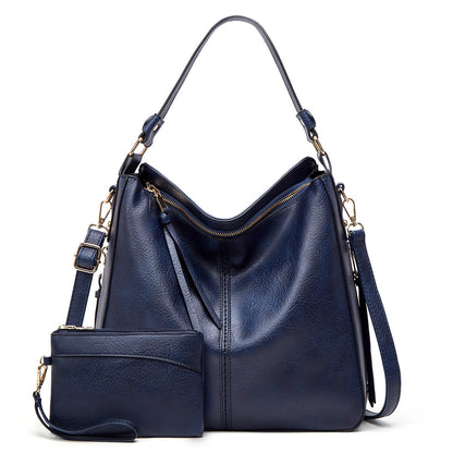 Culture®  | Leather Hobo Handbag + FREE Pouch Wallet