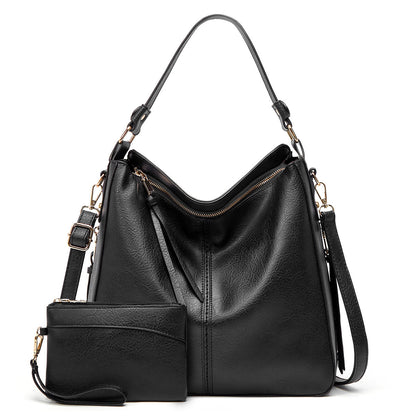Culture®  | Leather Hobo Handbag + FREE Pouch Wallet