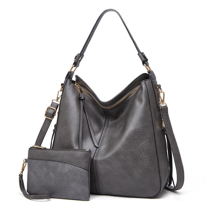 Culture®  | Leather Hobo Handbag + FREE Pouch Wallet