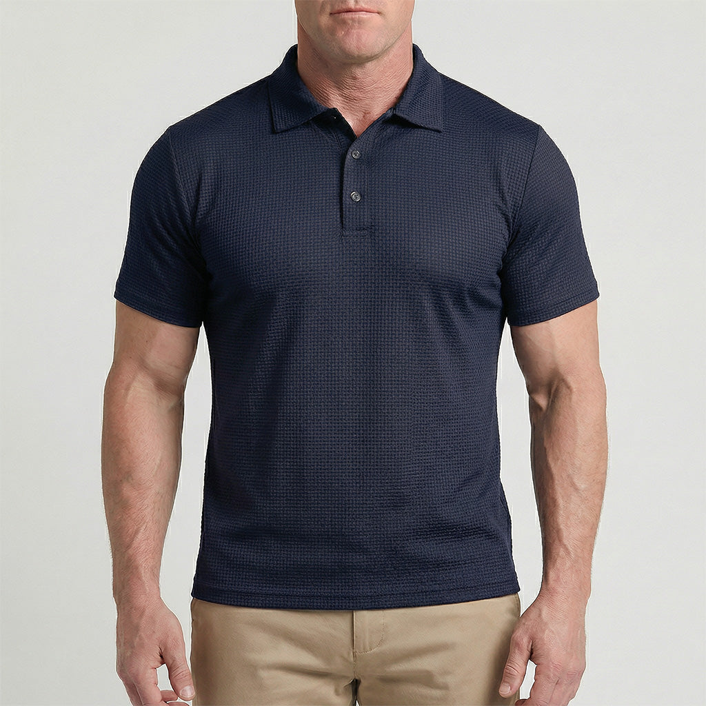 Culture® | Men's Ultra Comfortable Textured Polo Shirt