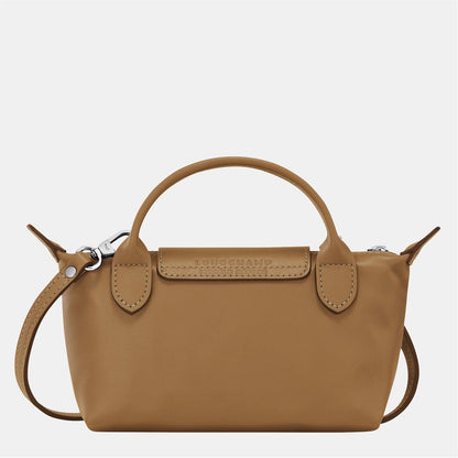 Culture®  | Paris Leather Longchamp Bag - Brown