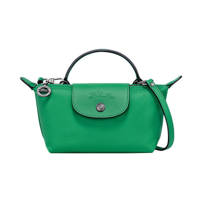 Culture®  | Paris Leather Longchamp Bag - Green