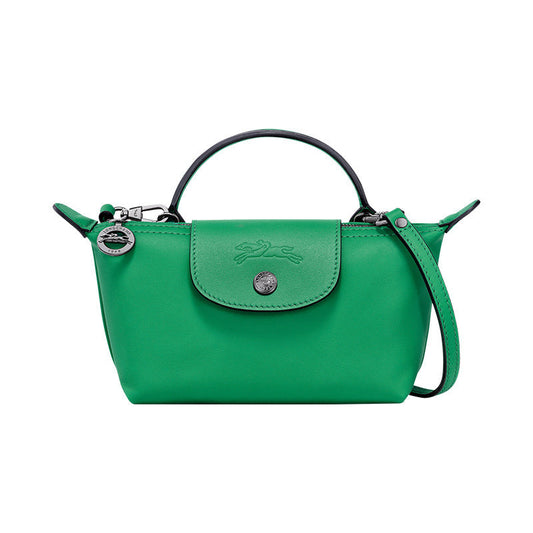 Culture®  | Paris Leather Longchamp Bag - Green