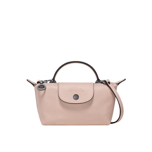 Culture®  | Paris Leather Longchamp Bag - Pink
