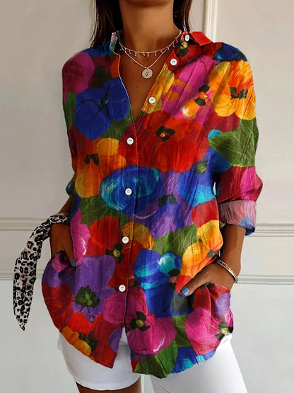 Culture® | Colorful Pattern Blouse