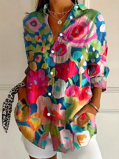 Culture® | Colorful Pattern Blouse